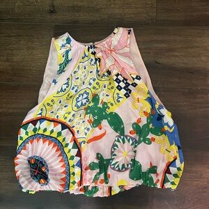 Maeve Multicolor Sleeveless Top